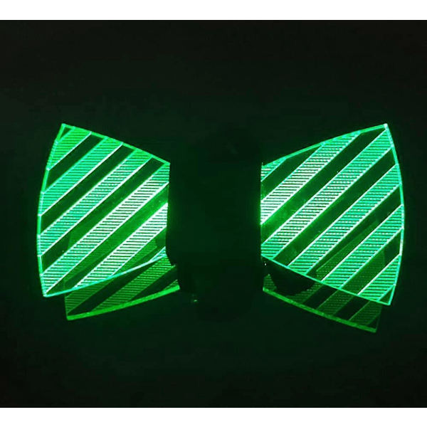 LED-solmio, valaistu rusetti LED-valaistu rusetti säädettävä valaistu rusetti, uutuusrusetti 7 värin LED-valorusetti