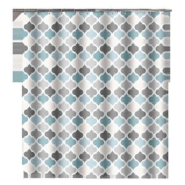 Färgglad Lykta Minimalistisk Förtjockad Vattentät Duschdraperi 180*200cm