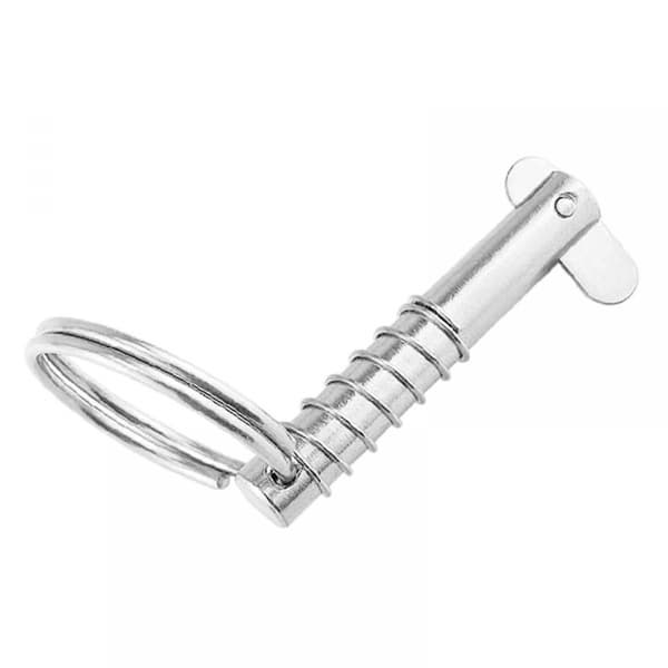 (5x76mm) Quick Release Cotter Pin Quick Release Pin 316 Rustfrit Stål Bimini Top Pin Marine med Trækringe Båddele Hardware