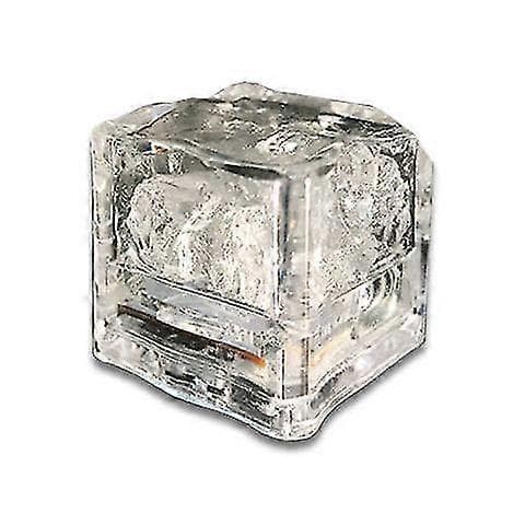 10 st Lysande Isbitar, Färgglad Touchsensor, Nattlampa LED, Blinkande Isbit Vit