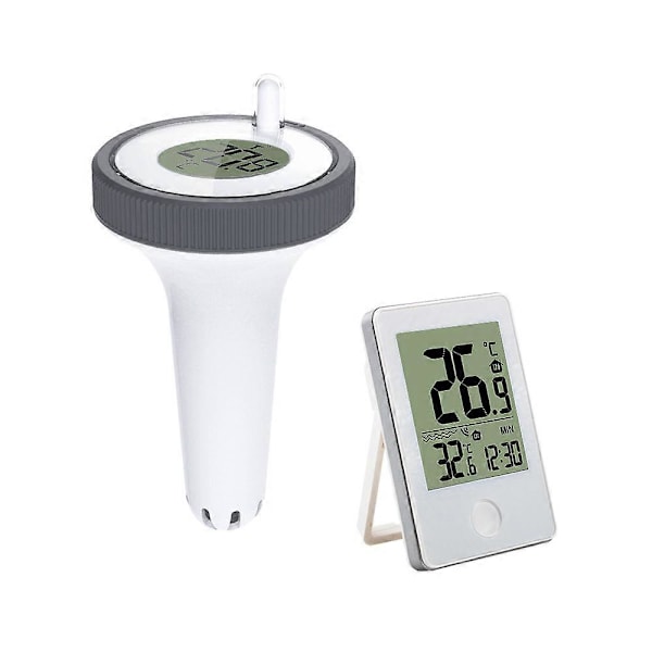 Elektronisk vandtemperaturtermometer med digital modtager, LCD-display til akvarium/spa/fiskedam