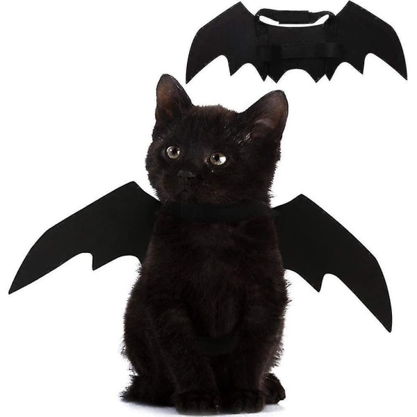 Pet Bat Wings Kostym Kostym