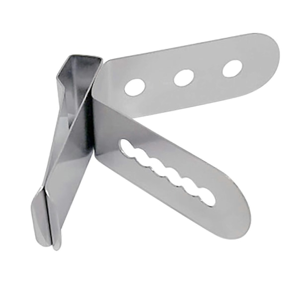 Termometerklemmeholder i rustfritt stål for BBQ Ovn Grill Frityrkoker