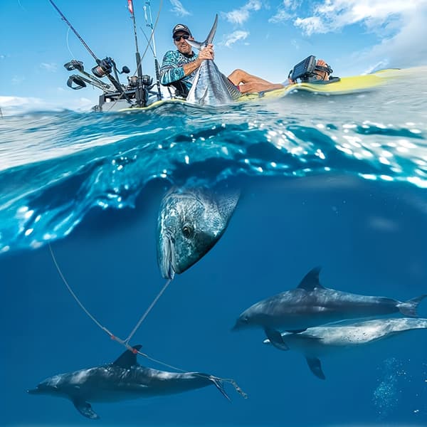 12 stk. fiskeforfang, Hi-Low Rig, dobbeltarme saltvand rustfrit stål forfang