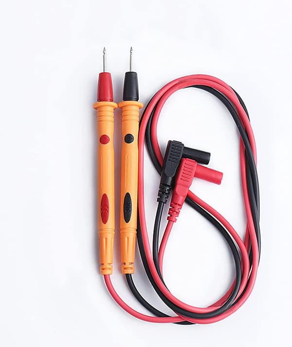 Set med 2 1000V/10A digital multimeter mätlinjer, multimeter testkablar