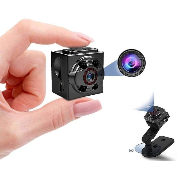 Minikamera 1080p Full Hd med mörkerseende och rörelse