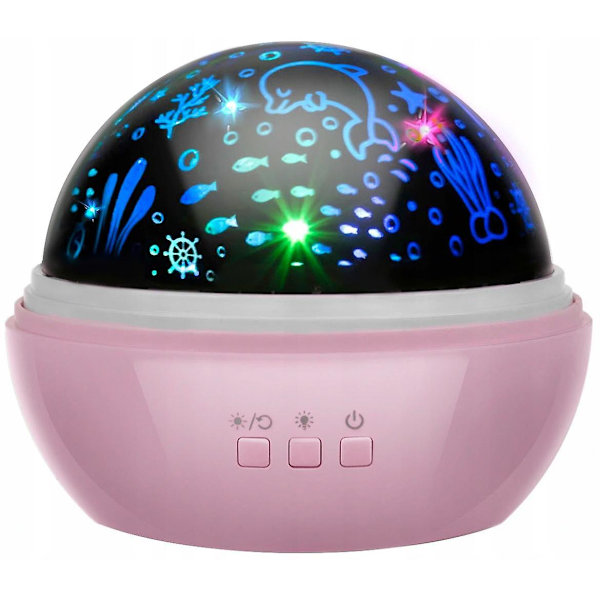 Projektorlampa, USB - Rosa
