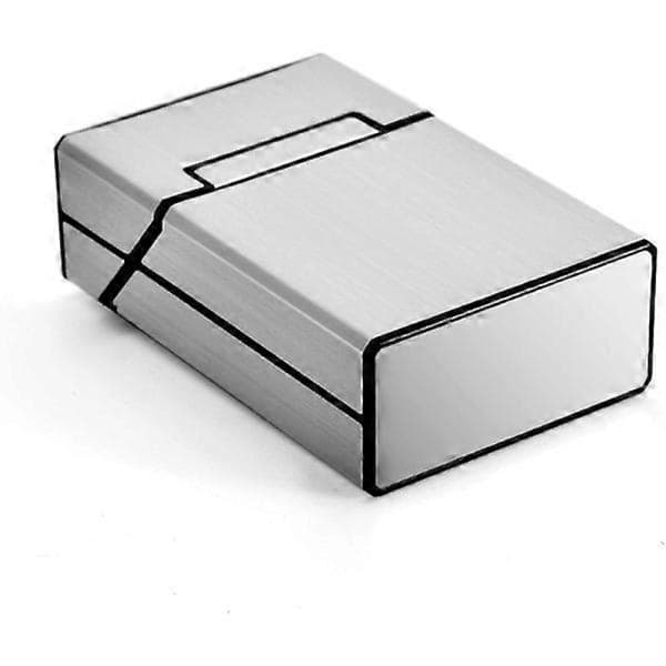 2-paknings sigarettetui, etui i aluminium Flip holder 20