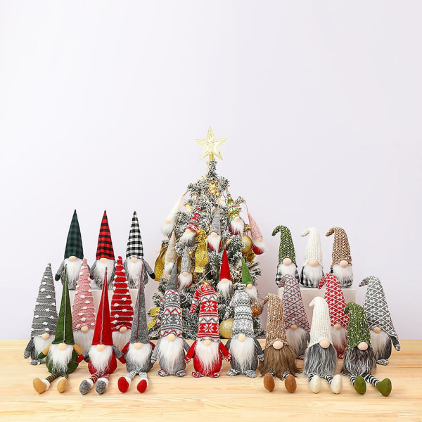 Holiday Gnome Handgjord svensk Tomte Christmas Elf