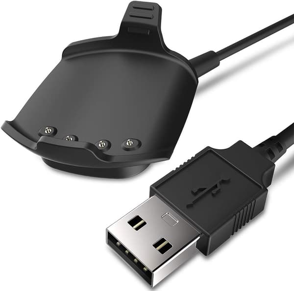 Kompatibel med Garmin Approach S2/S4 USB-kabel ladeholder Smartklokkelader