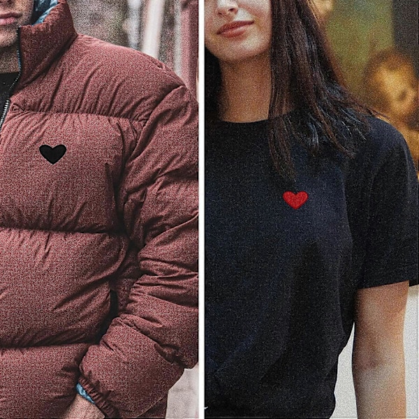 20 Styk Strygemærker Mini Strygemærker Mini Farverige Hjerte Strygemærker til Beklædningspynt og Reparation