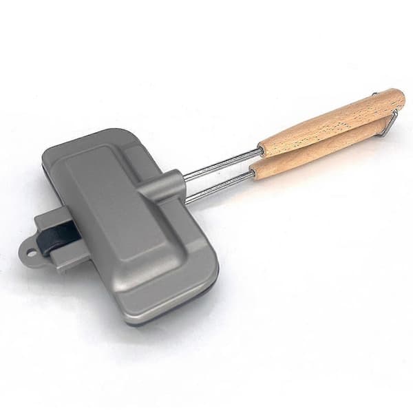 Sammenleggbar sandwichpanne, stekebakegrillform, frokostpannekakeovnspanne Xxf