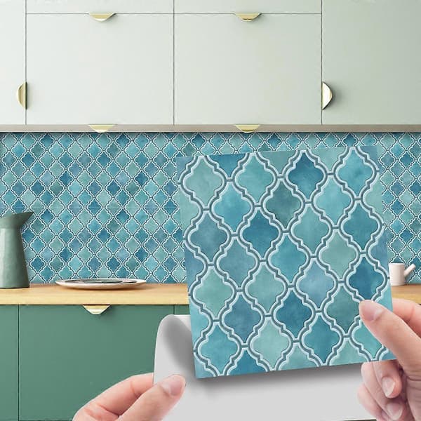 30 st Självhäftande avtagbara DIY mosaikplattor