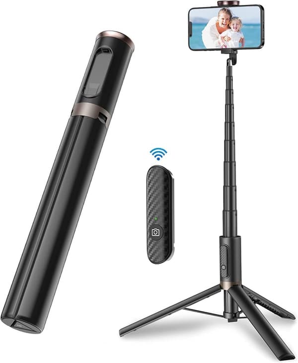 152 cm Selfie Stick Stativ, Alt-i-1 Aluminium Telefon Stativ