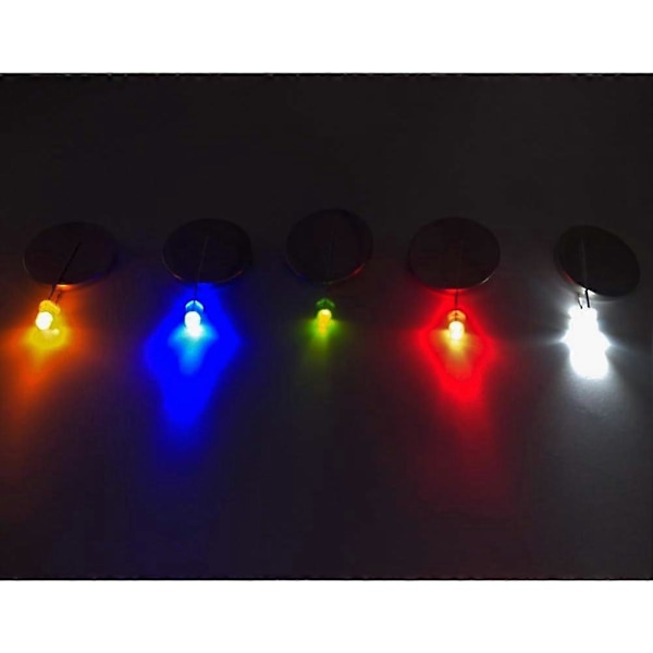 750 st LED-ljusdioder Sorteringskit Lågspänning Diffus för DIY PCB-kretsindikatorlampor 3mm
