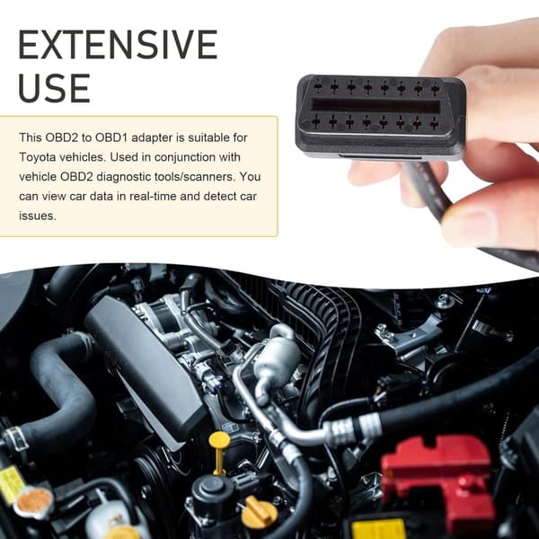 Diagnostisk Scanner Adapterkabel - 22 Pin Obd1 Til 16 Pin Obd2 Konverterl20241206117