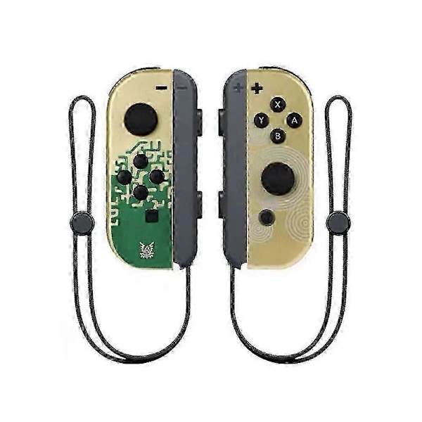 (Kingdom 1) Joycon Trådlös Handkontroll För Nintendo Switch, Stödjer Väckningsfunktion, Vänster Höger Fjärrkontroller Med Handledsrem Kingdom 1