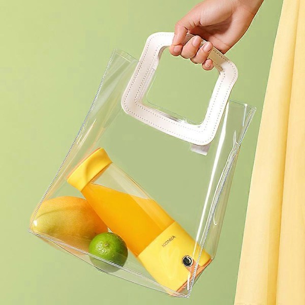 Liten trådlös mini-juicepress för hushållsbruk, uppladdningsbar elektrisk juicekopp, portabel juicekopp