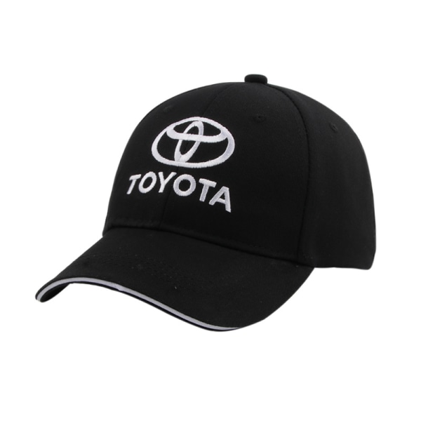 Toyota billogotyp broderad cap Svart