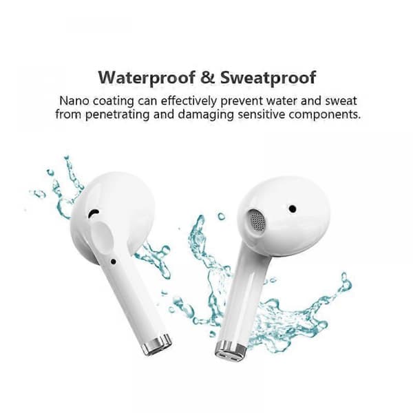 Trådløse ørepropper, Bluetooth-hodetelefoner med stereolyd Bluetooth-øretelefoner vanntett øretelefon