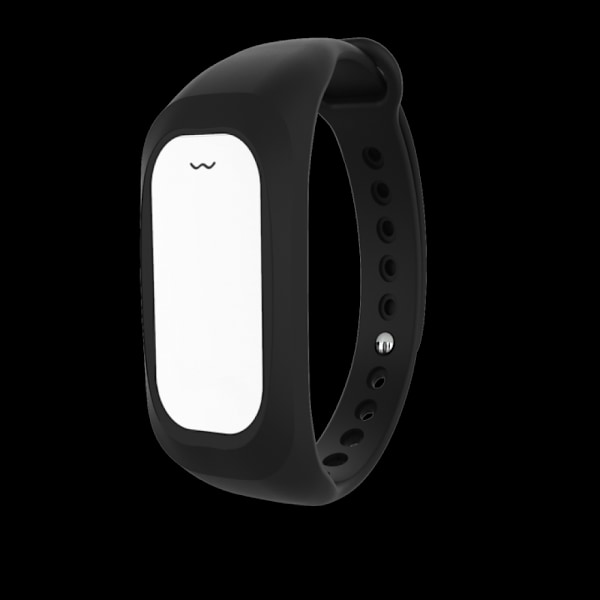 USB Laddning Intelligent Anti-Snarknings Armband Justerbar Anti-Snarkningsenhet (Svart)