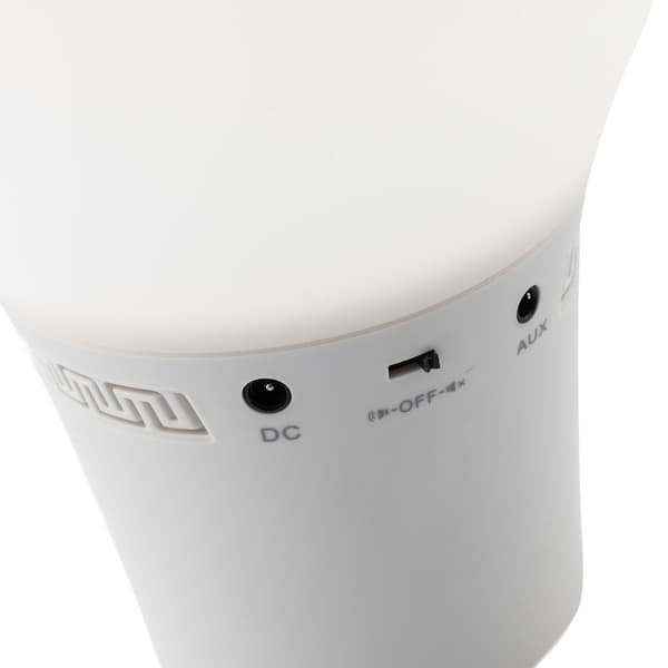 LED-lampa med högtalare - Silitone