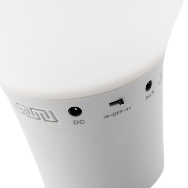 LED-lampe med høyttaler - Silitone