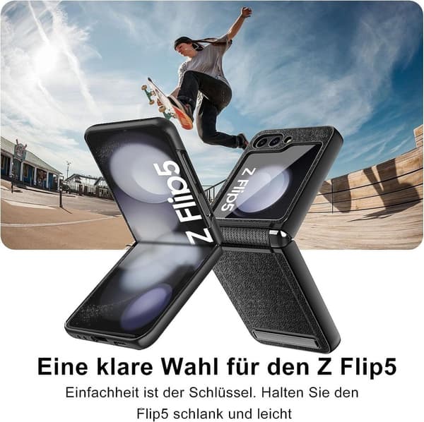 Telefondeksel til Samsung Galaxy Z Flip 5, støtsikkert deksel