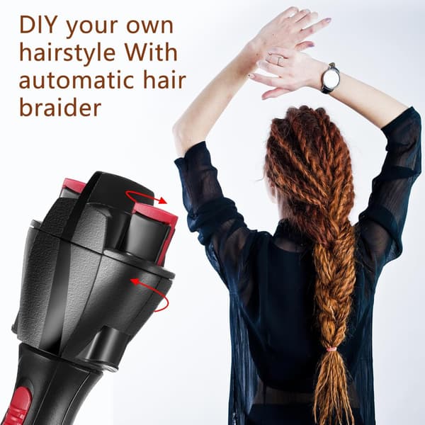 USB Högkvalitativ Automatisk Hårflätare Snabb Hårstyling Knutsmaskin Smart Elektrisk Flätmaskin Twist Flätad Lockig Dreadlock