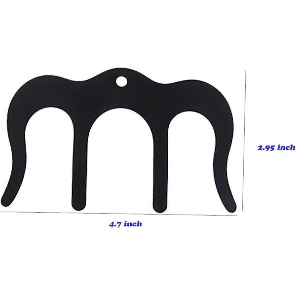 Notklämmor - Metalliska sidhållare, Bokklämma för läsning (Bokklämma 4-pack)