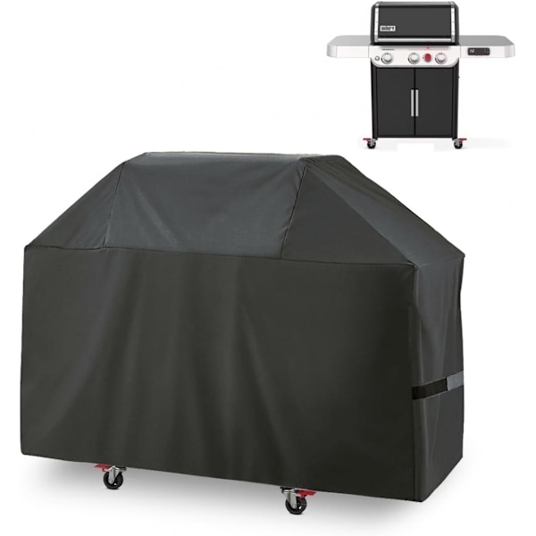 Grillöverdrag för Nya 2022 Weber Genesis 400-serien 4-brännare Gasolgrill Utomhus Vattentät, 7758 Passar Genesis E-425s