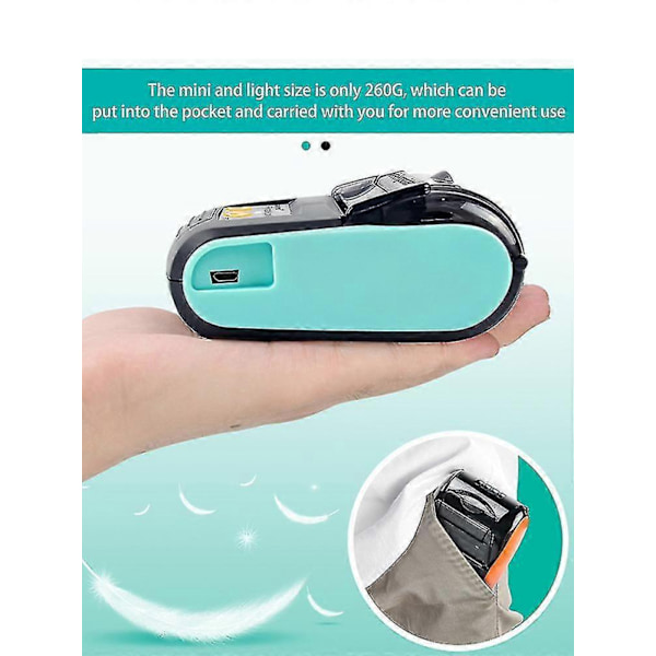Bluetooth-kuittitulostin 58mm Mini Langaton Pos-kuittitulostin