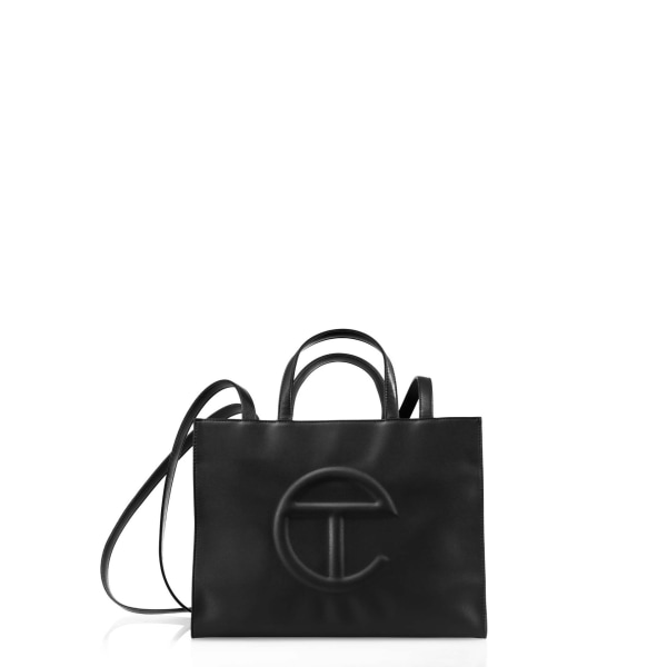 Telfar One Shoulder Messenger Bags för kvinnor Handväska black 38cm medium