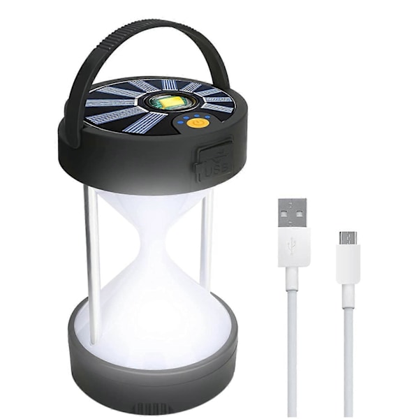 LED Camping Lanterne USB Genopladelig Camping Lanterne Udendørs Nødlanterne Teltbelysning til Hjemmerejser