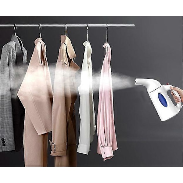 Hvid 120ml Mini Håndholdt Steamer Rejse Strygejern Hængende Strygemaskine Husholdnings Dampbørste Hjem Beklædning til Alle Stoffer 5