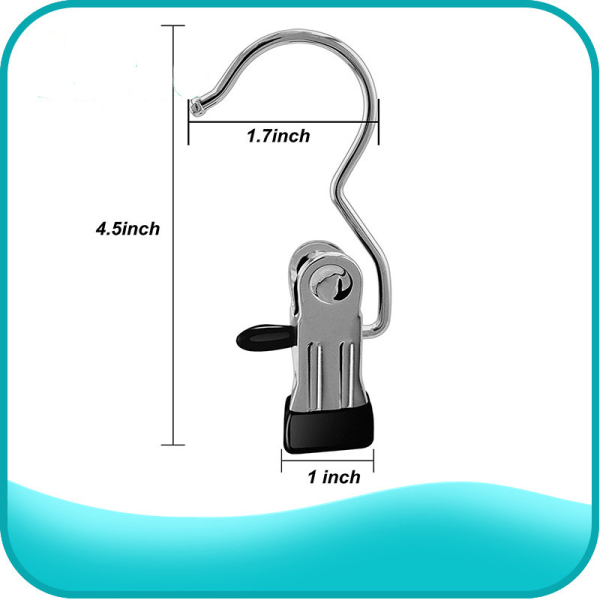 Clamp Hangers with Non-Slip Adjustable Clips for Pants Skirts