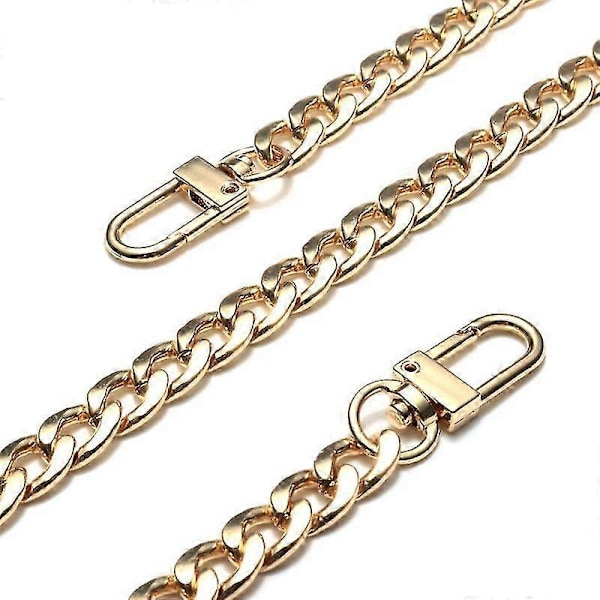 (Ljusguld 20cm) Väskdelar Tillbehör, Guld Bälte, Handväsketillbehör
