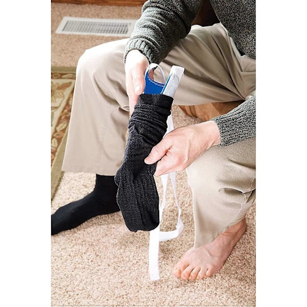 Sokkehjælper, Sokkehjælper og Kompressionsstrømper Ikke Mere Bøjning Sokker Påtagningshjælp til Ældre, Handicappede