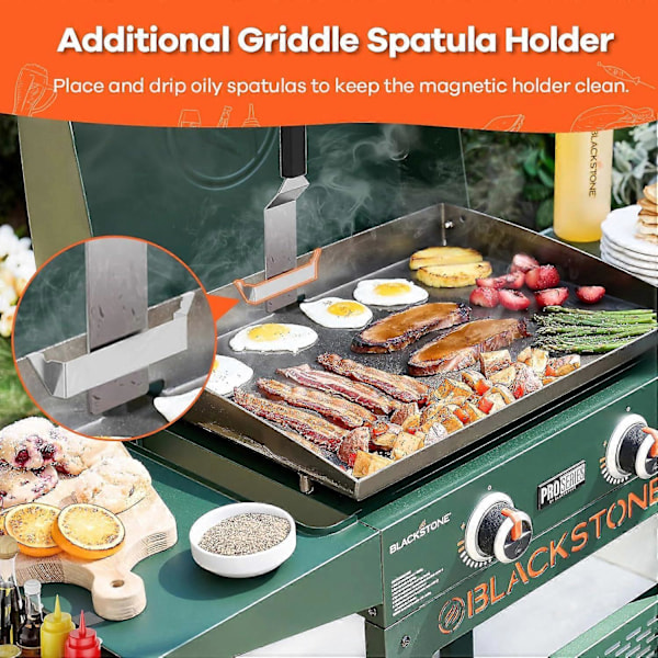 Griddle Caddy för Blackstone 28\"/36\", BBQ Grill Förvaringsorganisatör med Magnetisk Verktygshållare