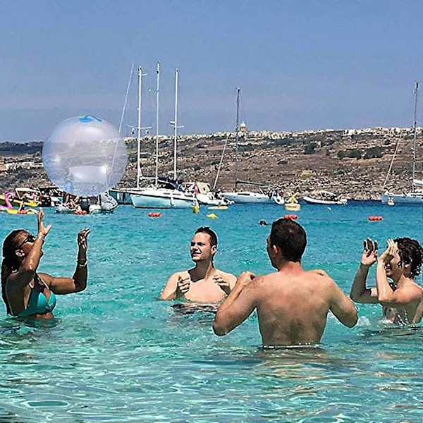 8 stk. Magiske Boblebolde, Gennemsigtige Hoppebolde, Oppustelig Vandbold, Magisk Boblebold, Hoppende Balloner, Oppustelig Vandbold, Strandhave