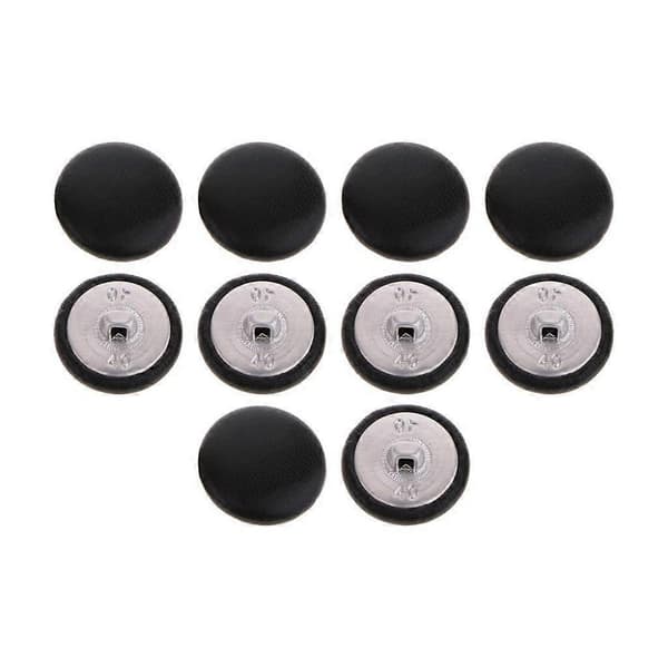 50 st Konstläderklädda Knappar Sömnad Utsmyckningar 25mm