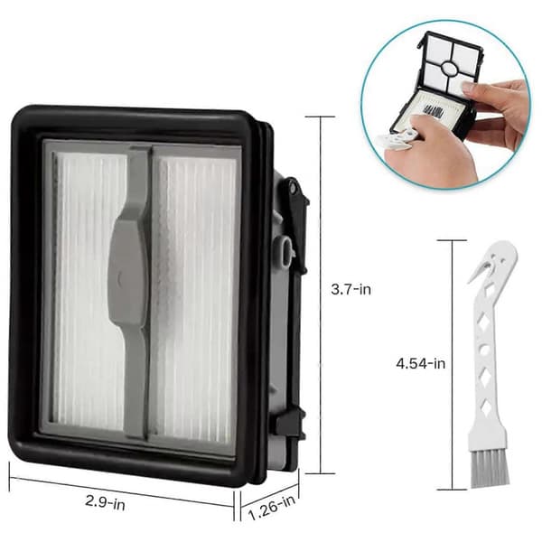Rullaharja CrossWave X7 2955N 3479N Multi-Surface All in One -imurille ja -suodatin