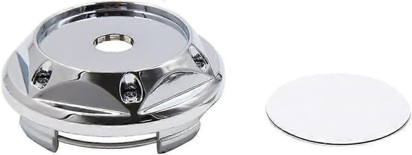 4 st 68mm Dia 4 Clips Däck Centrum Hjul Nav Kapsel Skydd Silverton