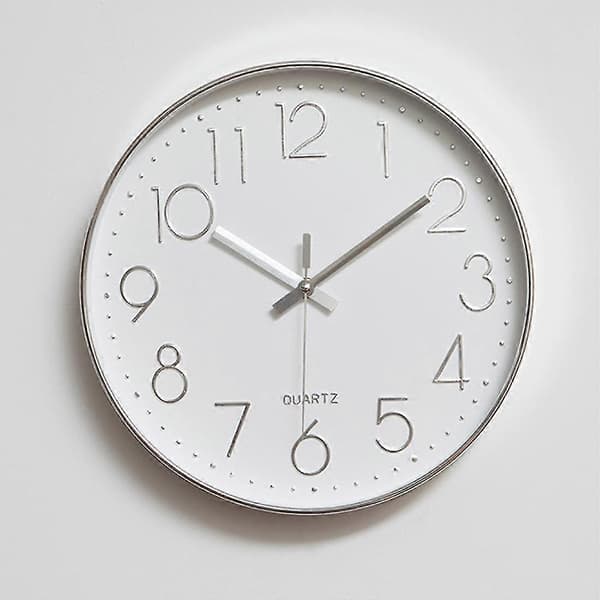 30 cm Rund Dekorativ Væg Quartz Ur