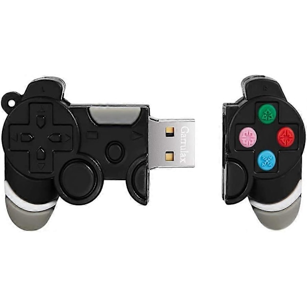 USB-minne, Vattentätt USB 2.0-minne, Sött 3D-design USB-minne Höghastighetsdatalagring USB-minne (32 GB, Gamepad) spelkontroll