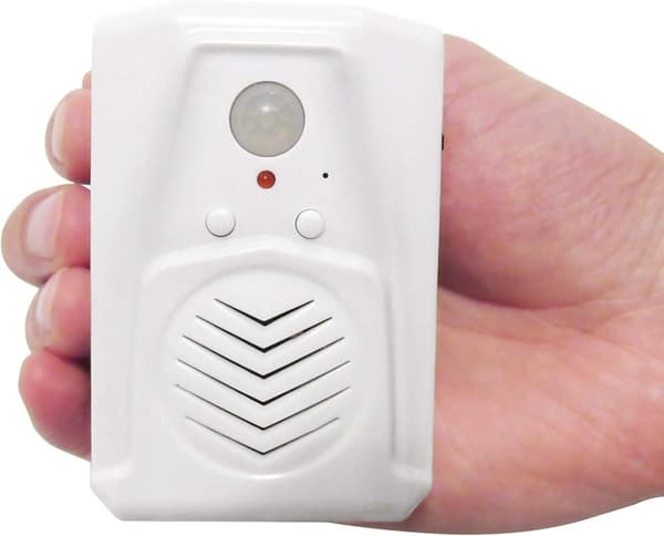 Sensor Rörelse Dörrklocka Switch MP3 Infraröd Dörrklocka Trådlös PIR Rörelsesensor Röstmeddelare Välk