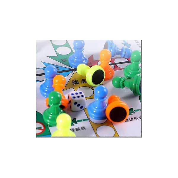 Portabelt Hopfällbart Magnetiskt Flygande Schackset Flygplan Magnetiskt Schackset.24.5X24.5cm