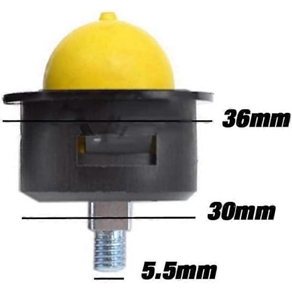3 X Benzinpumpe Primer Pumpe Til Hecht 40 541sx 5410sh 553sx Serien Plæneklipper