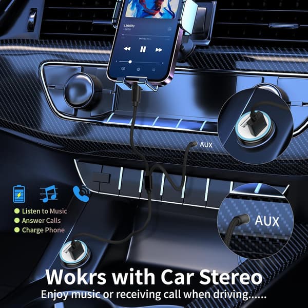 BMW & Mini iPod iPhone 6 7 8 X XS XR -ääniliitäntä USB-kaapeli AUX-adapteri