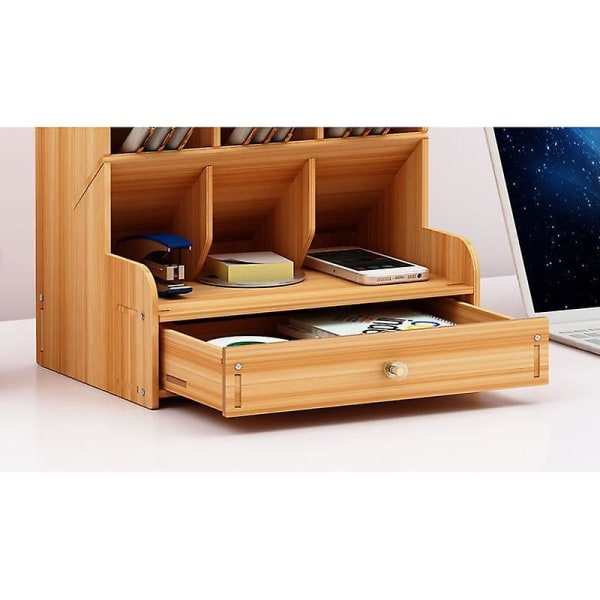 Desk Bamboo , Desk Office Organization System, Tab